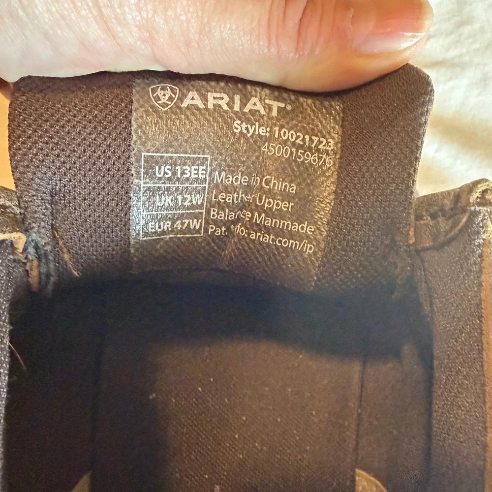 Ariat spitfire boots